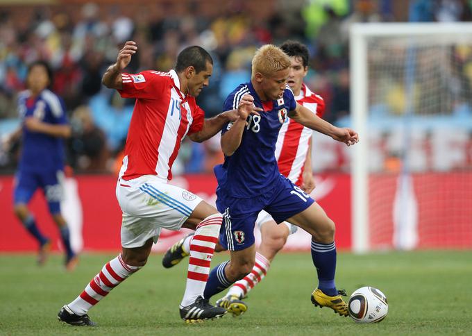 Japonska se je do zdaj dvakrat prebila do osmine finala svetovnega prvenstva. Nazadnje leta 2010. | Foto: Reuters