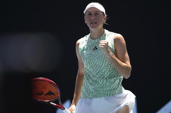 Kaja Juvan | Kaja Juvan se je uvrstila v finale turnirja serije WTA 125 v francoskem Saint Malu. | Foto Guliverimage