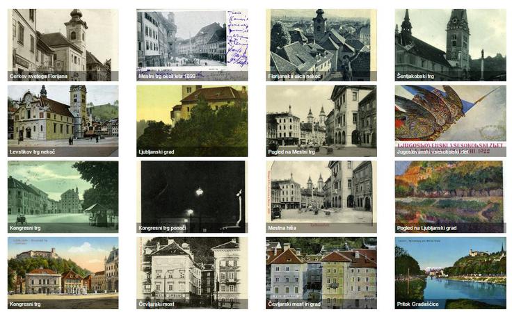 Na spletni strani Zgodovina na dlani je za ogled na voljo več sto starih razglednic iz zasebnega arhiva zbirateljice Milene Žnideršič. | Foto: 