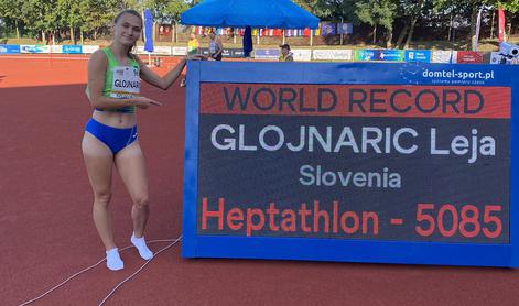 Leja Glojnarič popravila svetovni rekord in postala evropska prvakinja