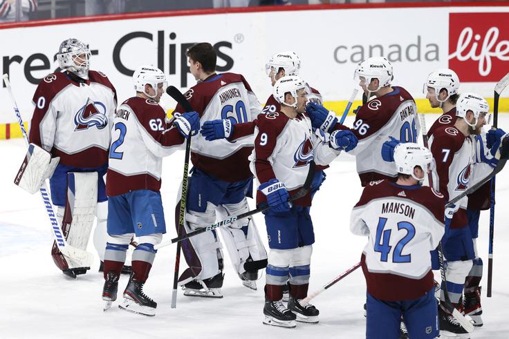 Colorado Avalanche so se uvrstili v konferenčni polfinale. | Foto: Reuters