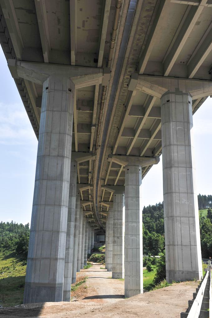 Viadukta pri Ravbarkomandi sta stara že 47 let. | Foto: Gašper Pirman