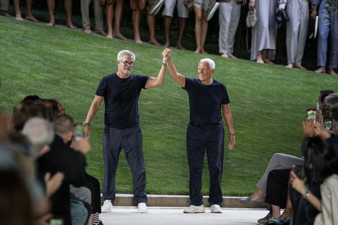 Giorgio Armani, Leo Dell'Orco | Giorgio Armani in Leo Dell'Orco sta bila zasebna in poslovna partnerja. | Foto Guliverimage