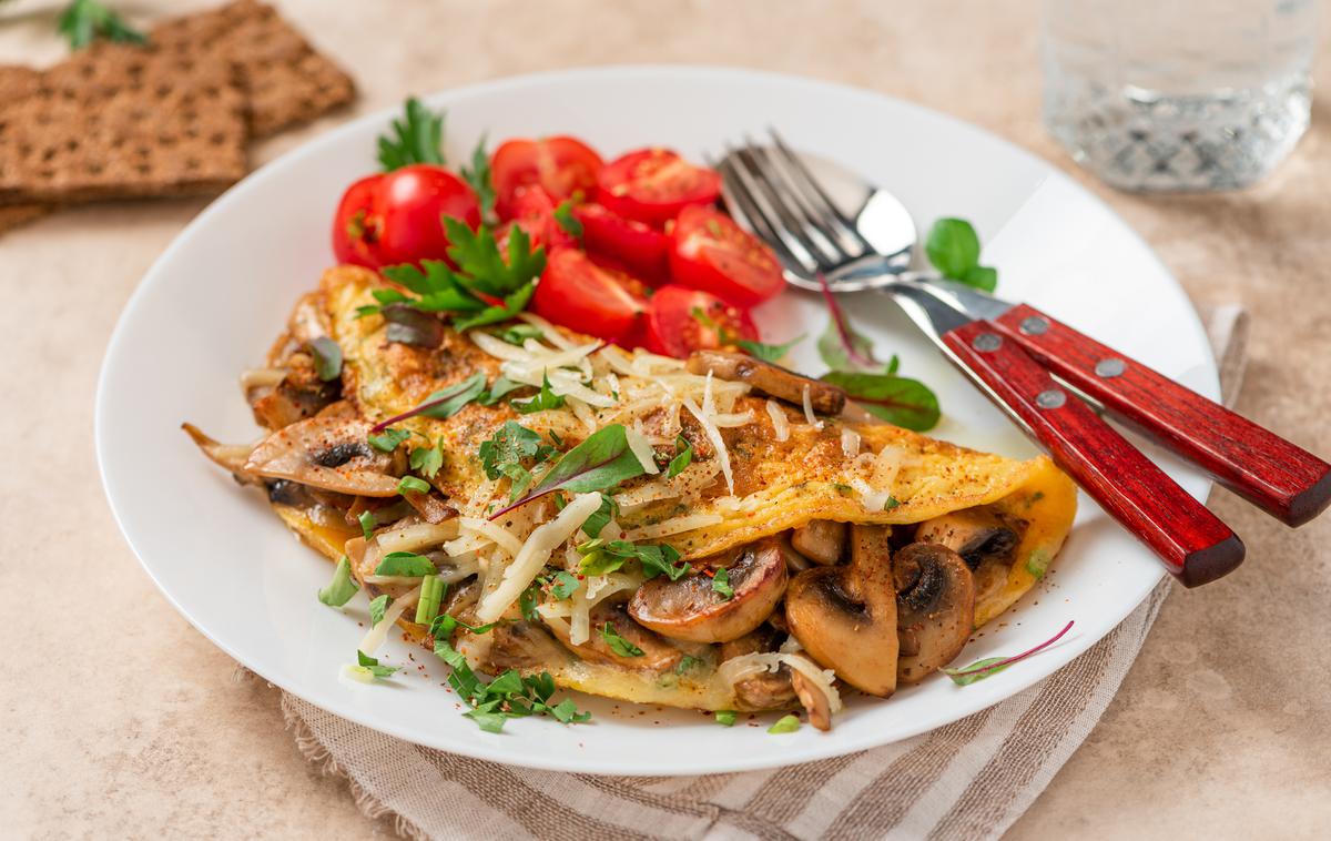 omleta s šampinjoni | Foto Shutterstock
