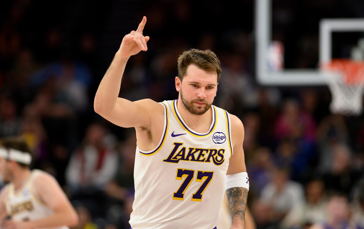 Luka Dončić | Luka Dončić se je podpisal pod nov rekord lige NBA. In to kakšen! | Foto Reuters