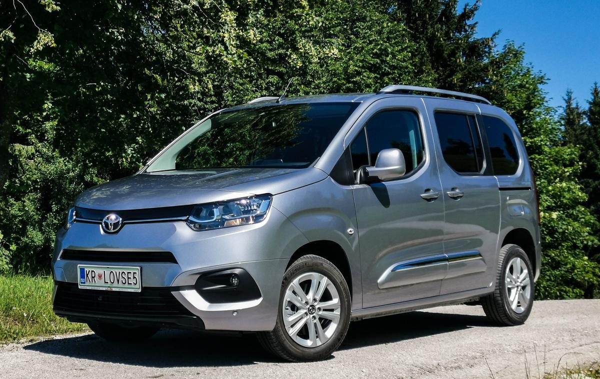 Toyota proace city | Proace city se je pridružil trojčkom berlingo, rifter in combo life. | Foto Gašper Pirman