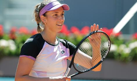 Elise Mertens je odpihnila nasprotnico