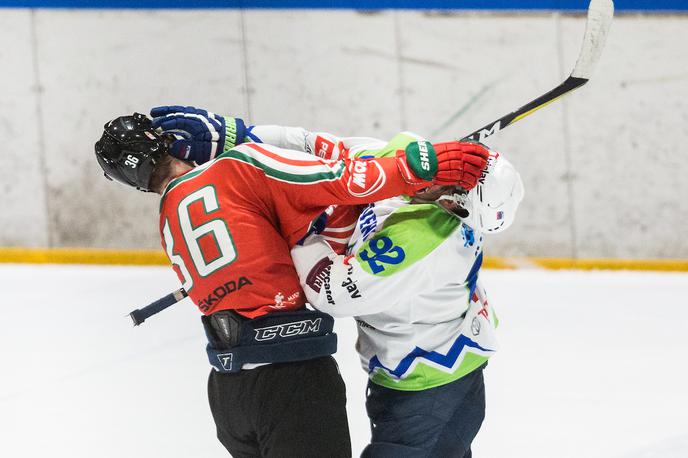 Slovenija Madžarska pripravljalna tekma hokej Anže Kuralt | Foto Vid Ponikvar