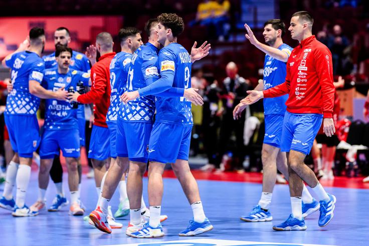 Hrvati so v prvem delu prvenstvu premagali Gruzijo in Nizozemsko ter visoko klonili proti Švedski, v drugem delu pa so do zdaj premagali Islandijo in Švico. | Foto: Guliverimage