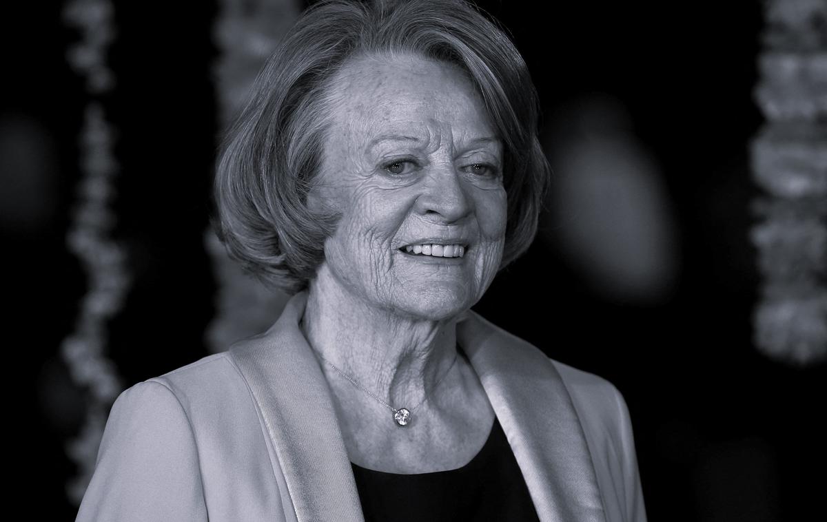 Maggie Smith | Maggie Smith se spominjamo po vlogi stroge in pravične profesorice McHudurre v priljubljeni franšizi Harry Potter, svoj pečat pa je pustila tudi v seriji Downton Abbey. | Foto Reuters