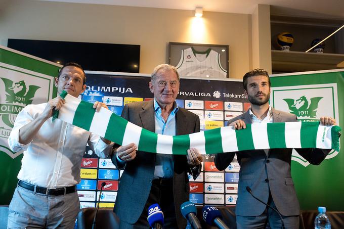 Nenad Protega, Milan Mandarić in Luka Elsner so veseli, da je prišlo do sodelovanja. | Foto: Matic Klanšek Velej/Sportida
