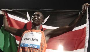 Kenijski atleti bržkone brez Rudishe v Moskvo