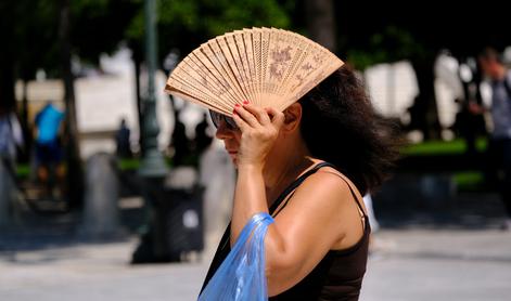 Izrazita toplotna obremenitev, velika nevarnost požarov: temperature do 37 stopinj Celzija