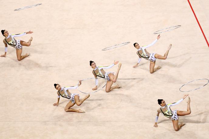 Italija ritmična gimnastika | Italijanke so postale svetovne prvakinje za vajo s petimi obroči. | Foto Guliverimage