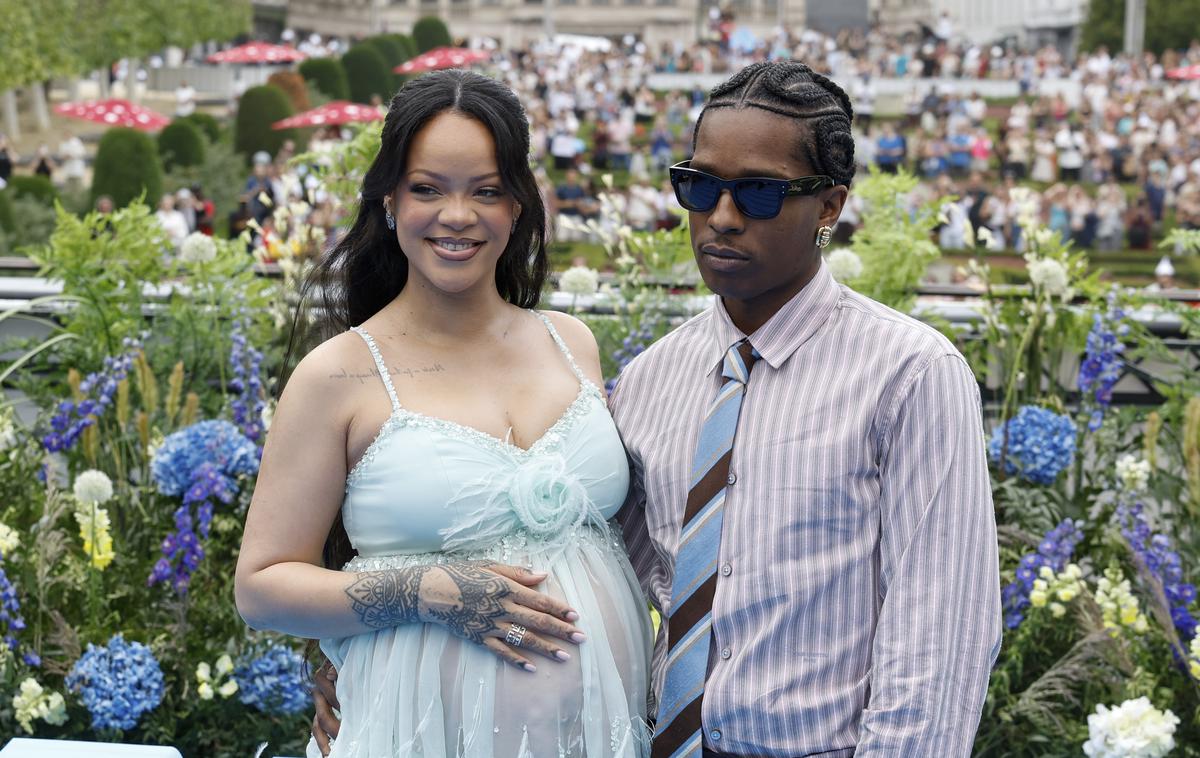 Rihanna in ASAP Rocky | Glasbeni par Rihanna in ASAP Rocky sta tretjič postala starša. | Foto Guliverimage