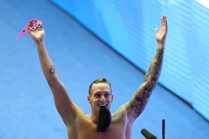 Caeleb Dressel | Caeleb Dressel se je veselil kar treh zlatih medalj. | Foto Reuters