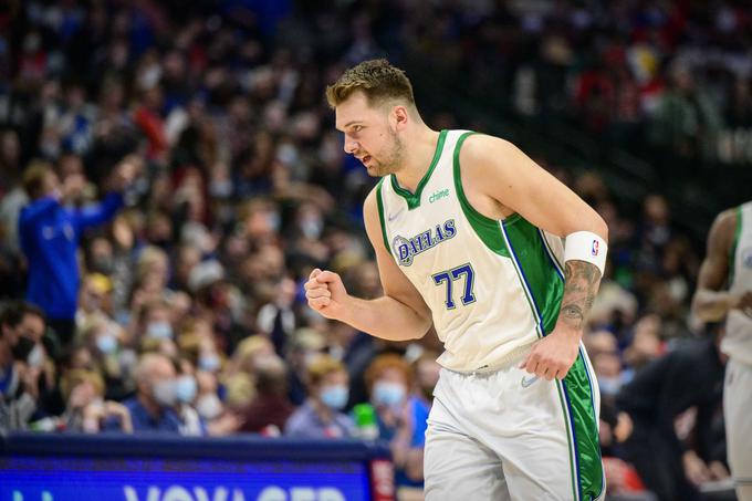 Dončić ni vedel, da v NBA še nikoli ni zmagal na šestih tekmah zapored. | Foto: Reuters