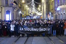 protest v Zagrebu