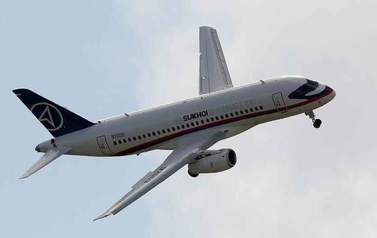 Suhoj Sukhoi Superjet 100 | Foto: Reuters