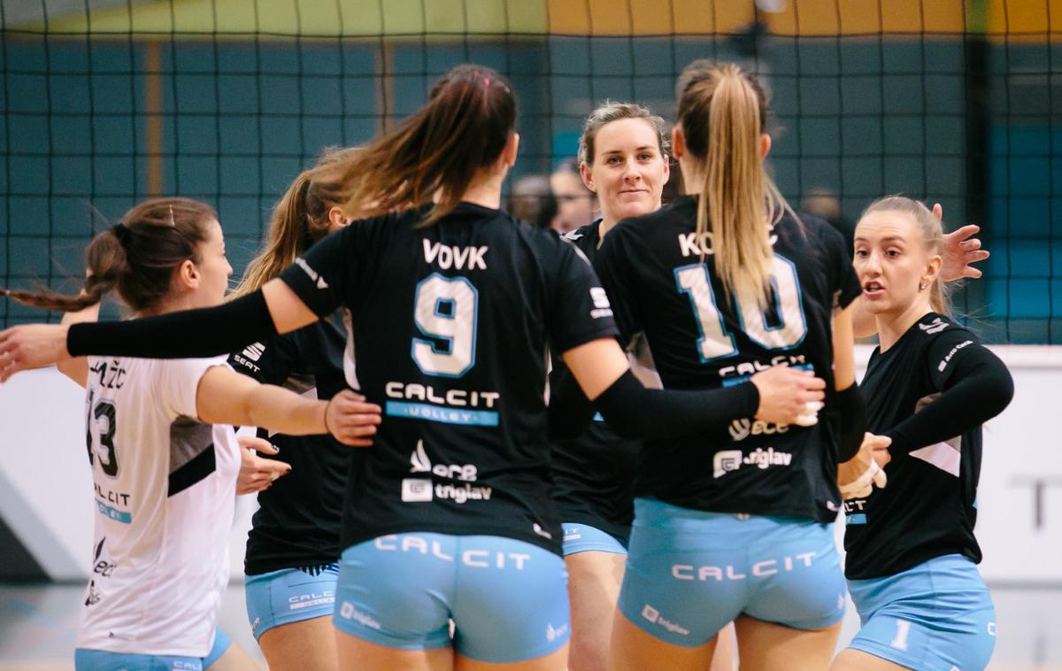 Calcit Volley | Kamničanke so pokazale, da so trenutna najboljša slovenska ekipa. | Foto Klemen Brumec