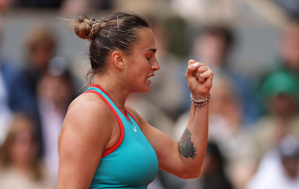 Arina Sabalenka | Arina Sabalenka je zanesljivo vodilna teniška igralka. | Foto Reuters