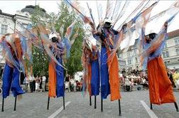 Odprtje Trnfesta na Prešernovem trgu