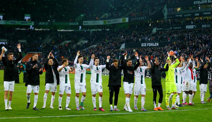 Borussia Mönchengladbach je prišla do velike zmage. | Foto: Reuters