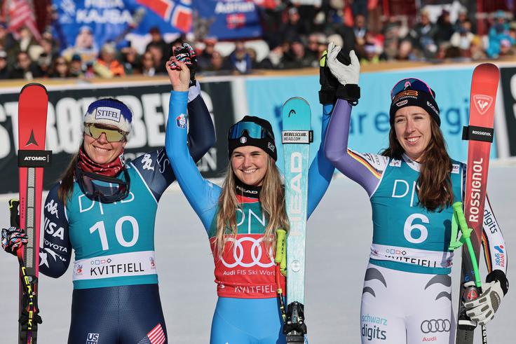 Lauri Pirovano sta se najbolj približali tekmici iz ZDA in Nemčije. | Foto: Guliverimage