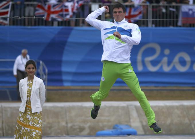 Peter Kauzer Rio 2016 finale medalja srebro | Foto: Reuters