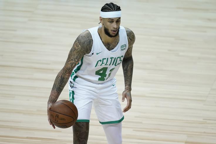 Letošnje poletje je v poletni ligi NBA igral v dresu Boston Celtics. | Foto: Guliverimage/Vladimir Fedorenko