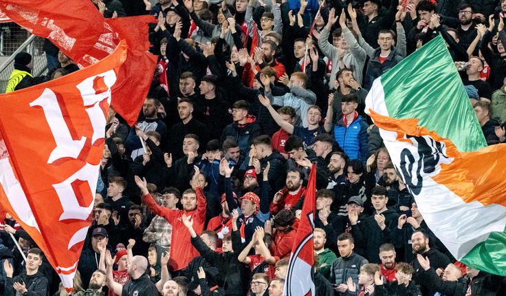 Shelbourne je letos poleti na Reki zmagal z 2:1, a nato pred domačim občinstvom ostal praznih rok 1:3. | Foto: Guliverimage