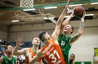 Partizan do nove zmage, Olimpija še tretjič v sezoni boljša od Krke