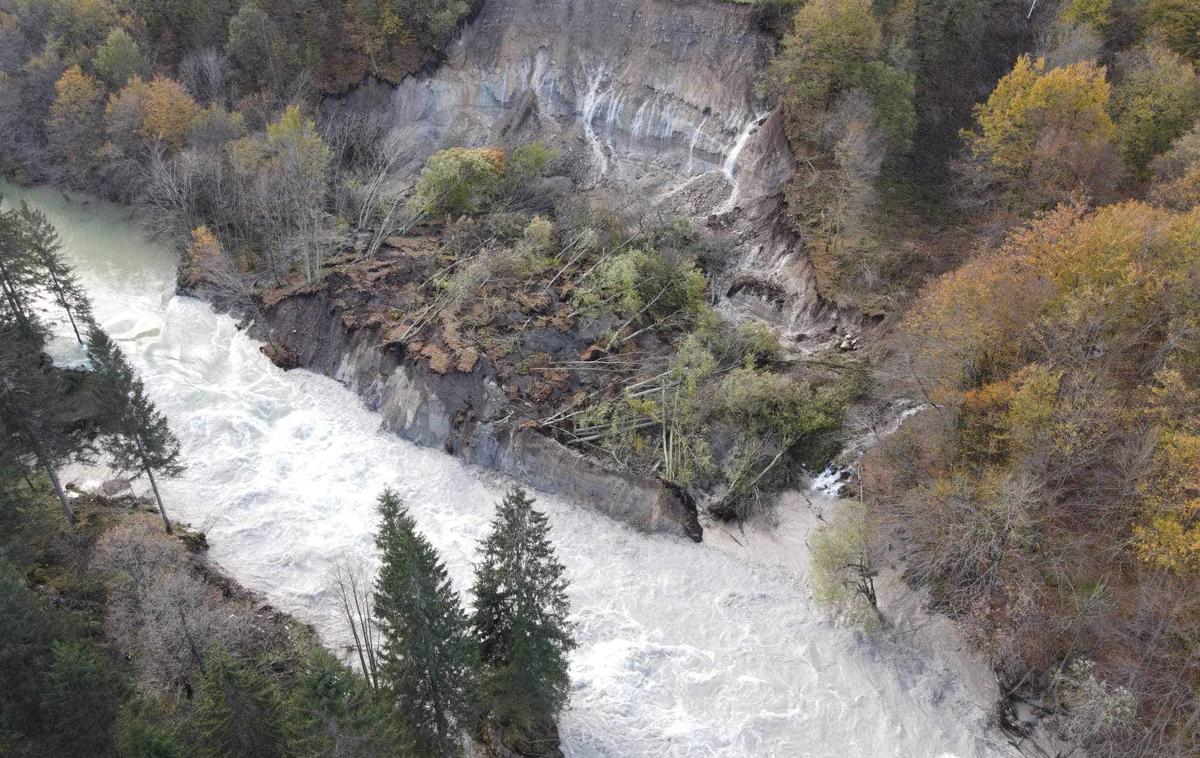 Plaz Biohinjska Bela | Foto Facebook skupina Gasilci Bohinjska Bela