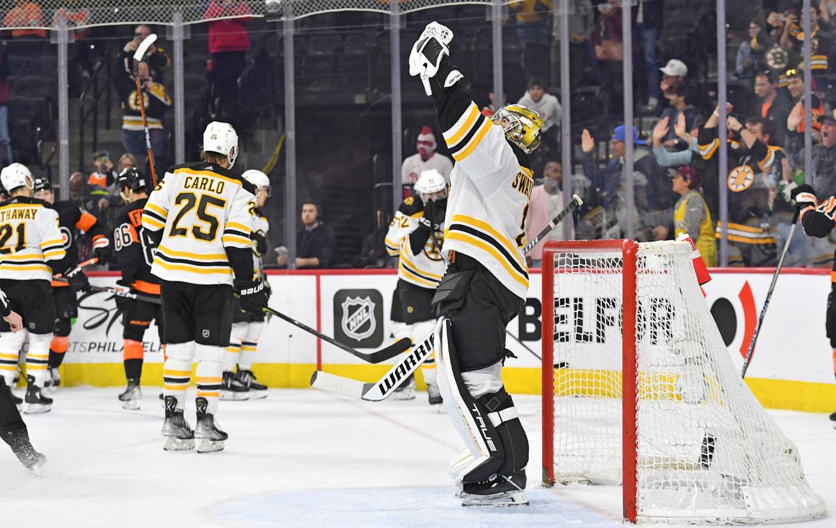 Boston Bruins | Hokejisti Bostona so v tej sezoni slast zmage občutili že 63-krat. | Foto Reuters