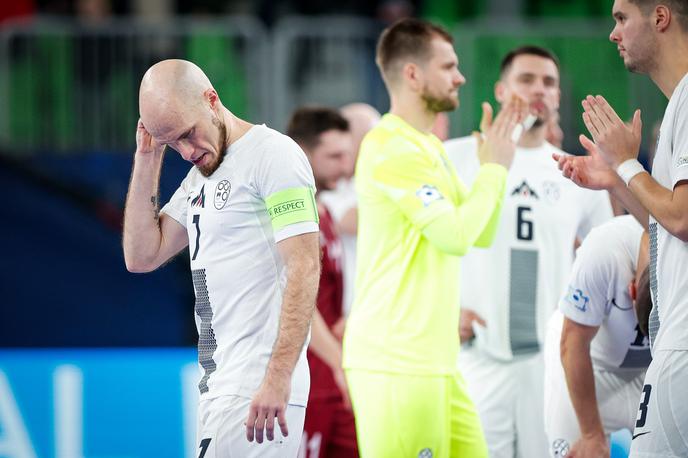 Slovenija Belorusija Futsal | Slovenska reprezentanca v futsalu je na "domačem" Euru nastope končala po skupinskem delu. | Foto Luka Kotnik/alesfevzer.com