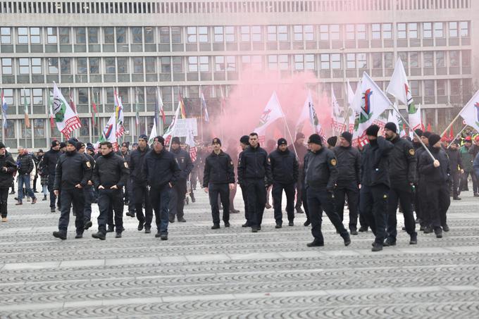 Stavka sindikatov javnega sektorja | Foto: Ana Kovač
