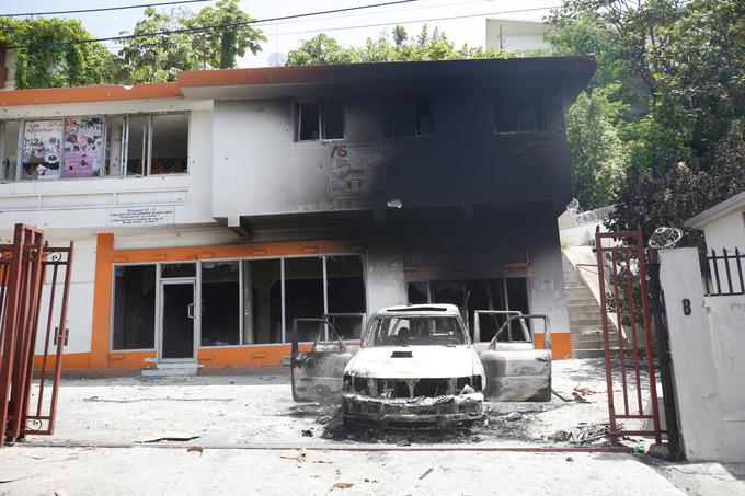 Haitijskega predsednika so ubili 7. julija na njegovem domu v prestolnici Port-au-Prince. V atentatu je bila ranjena tudi prva dama Martine Moïse.  | Foto: Reuters