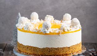 Kokosova torta s pomarančo