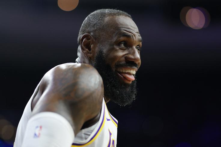 LeBron James je blestel v ključnih trenutkih. | Foto: Reuters