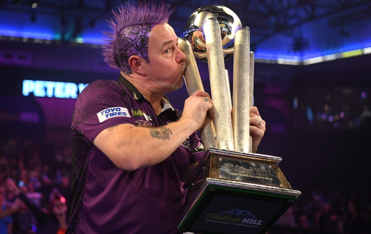 Peter Wright | Peter Wright je v finalu šokiral favoriziranega Nizozemca. | Foto Getty Images