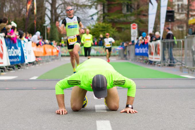 Mali kraški maraton tekač | Foto: Peter Kastelic