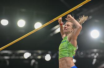 Slovenska atletska junakinja Tina Šutej izjemno zadovoljna: Skačem na višinah, na katerih večina deklet ne