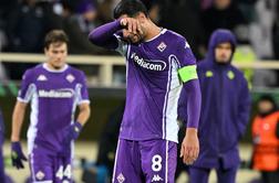 Katastrofalna sezona Fiorentine, ki je padla na zadnje mesto