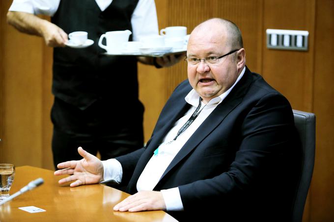 Aleš Hauc, nekdanji predsednik uprave Nove KBM | Foto: STA ,