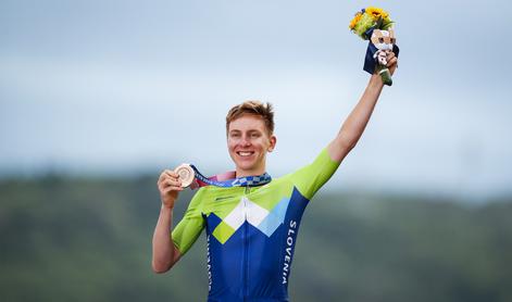 Pogačar poskrbel za prvo slovensko kolesarsko olimpijsko kolajno #NDD