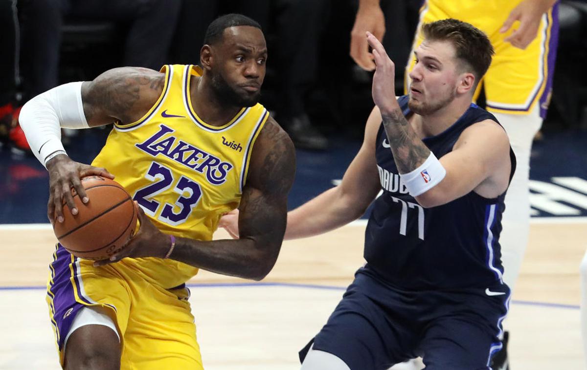 Luka Dončić Lebron James | LeBron James veliko poudarka nameni fizični pripravi. | Foto Getty Images