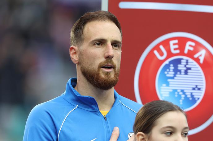 Jan Oblak Slovenija | Kapetan Slovenije Jan Oblak še čaka na prvi nastop na svetovnem prvenstvu. | Foto Aleš Fevžer