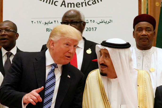 Donald Trump, Salman | Foto Reuters
