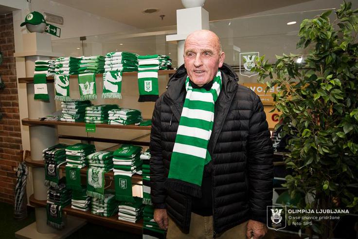 Branko Oblak je bil izbran za najboljšega slovenskega nogometaša zadnjih 50 let. | Foto: NK Olimpija Ljubljana