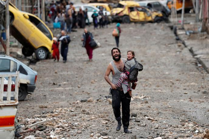 Mosul, IS, begunci | Foto Reuters